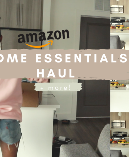 amazon home essentials apartment haul