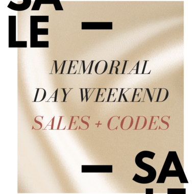 Memorial Day Weekend Sales