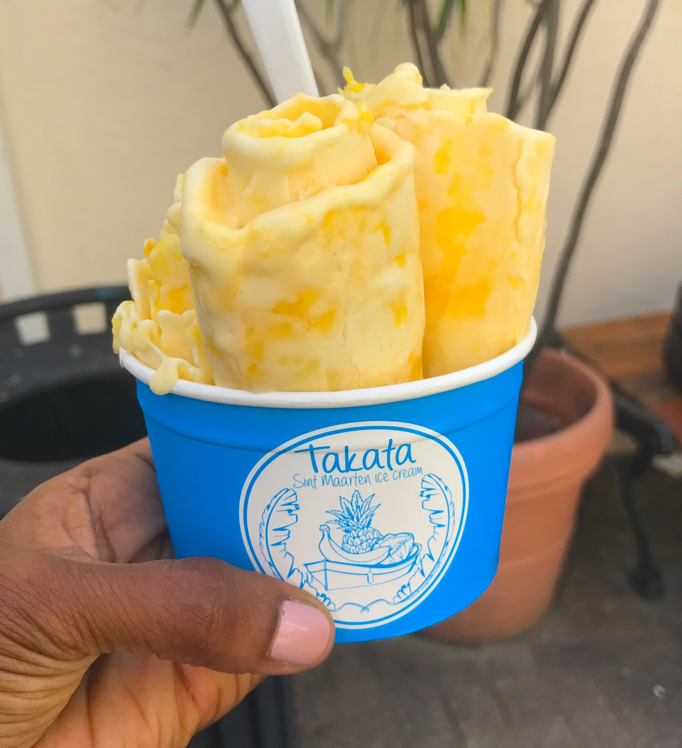 st. maarten travel guide: takata ice cream